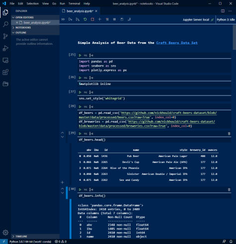 read a file from desktop to python jupyter notebook